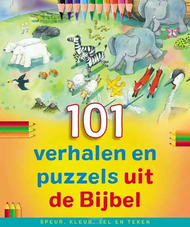101 verhalen en puzzels uit de Bijbel Direct Beschikbaar