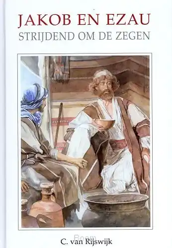 Goedkoop Jakob en Ezau strijdend om de zegen