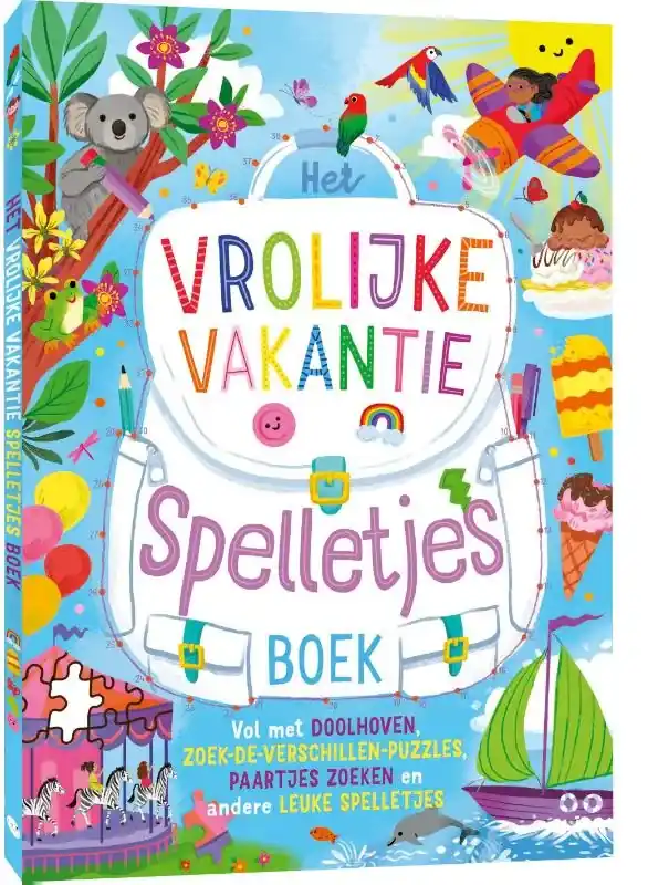 Aanbieding Het vrolijke vakantie spelletjesboek