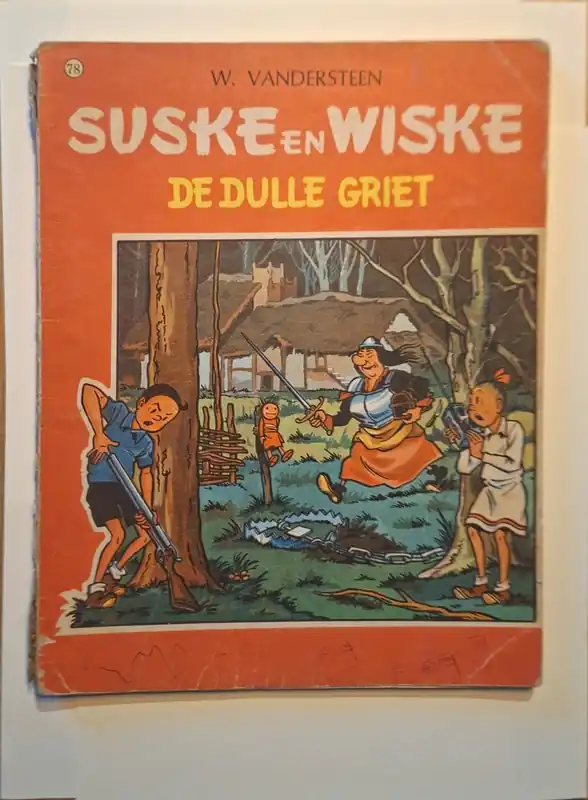 Suske en Wiske 78 – De Dulle Griet – 1967 – oude vierkleurenreeks - Vandersteen Shop Nu