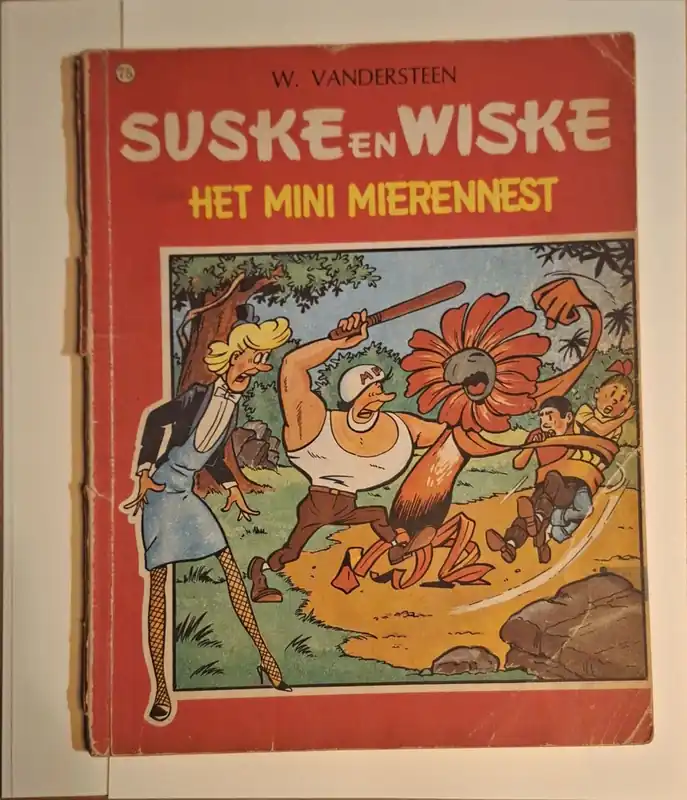 Suske en Wiske 75 – Het mini mierennest – eerste druk 1967 - Vandersteen Voordeelprijs