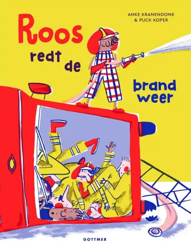 Koopje Roos redt de brandweer