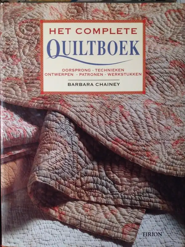 Complete quiltboek - Barbara Chainey Weekendaanbieding