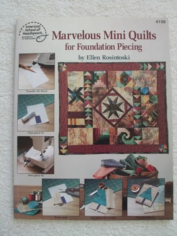 Beperkt Aanbod Marvelous mini quilts for foundation piecing - Ellen Rosintoski