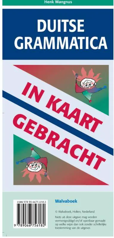Duitse grammatica in kaart gebracht / 1 Edition Lage Kosten