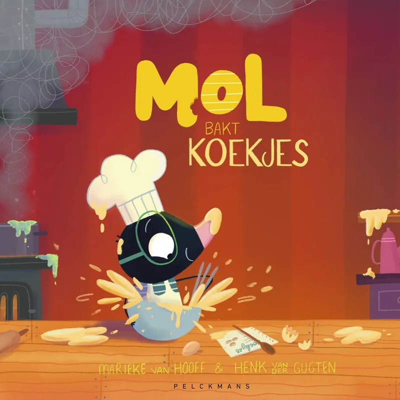 Mol bakt koekjes / Druk 1 Snelle Levering