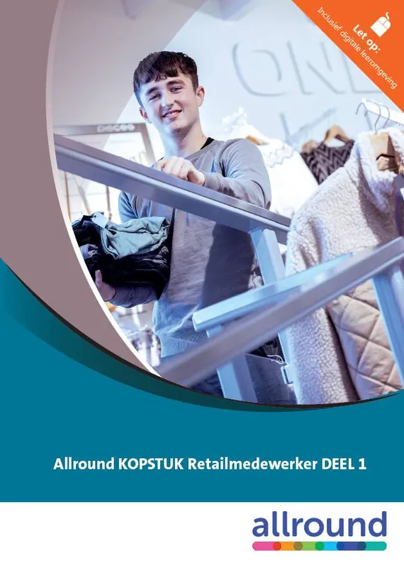 Beste Prijs Allround: Retailmedewerker deel 1 | combipakket / Druk 1