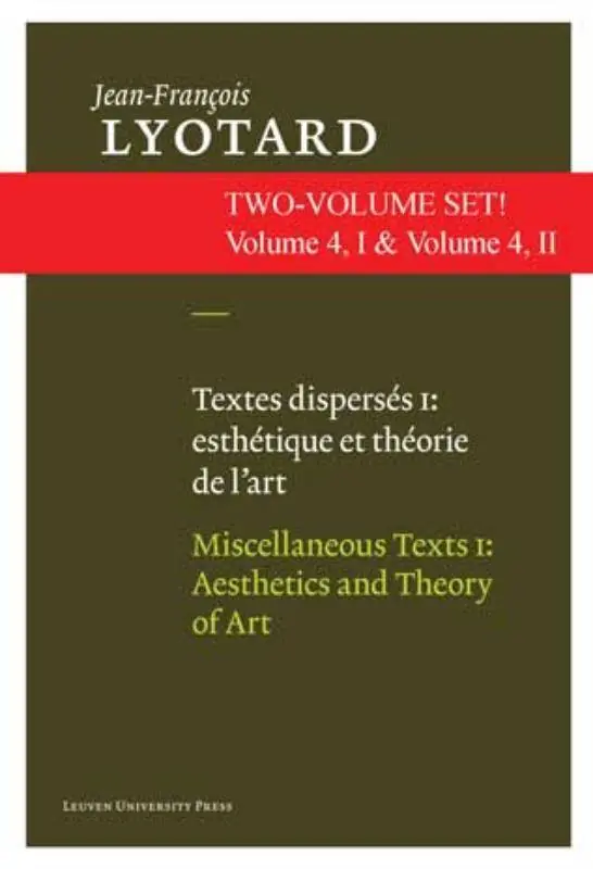 Beste Prijs Textes disperses I & II: esthetiques et theorie de l'art & artistes contemporains / 1st Edition