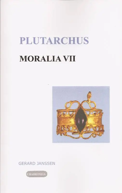 Weekendaanbieding Moralia 7 Psychologie en ethica / Druk 1