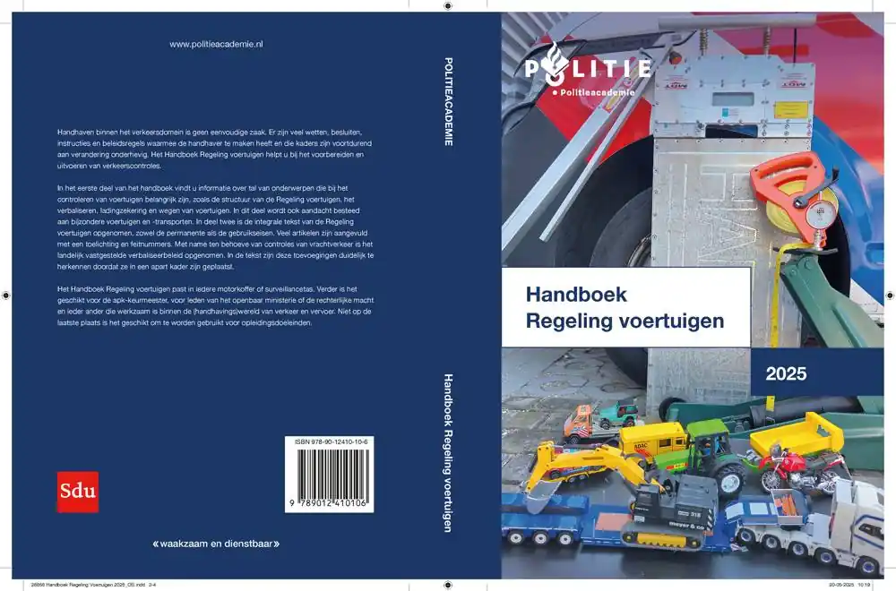 Snelle Levering Handboek Regeling voertuigen | 2025 / Druk 1