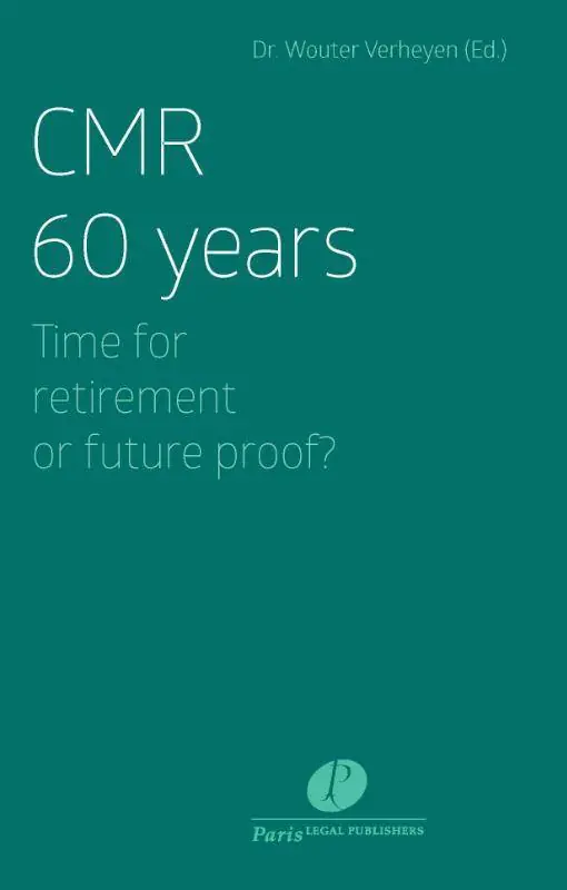 Finale Uitverkoop CMR 60 years: time for retirement or future proof / Druk 1