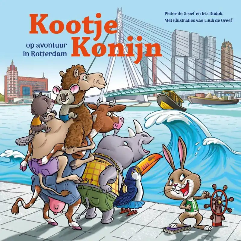 Kootje Konijn op avontuur in Rotterdam / Druk 1 Betrouwbaar