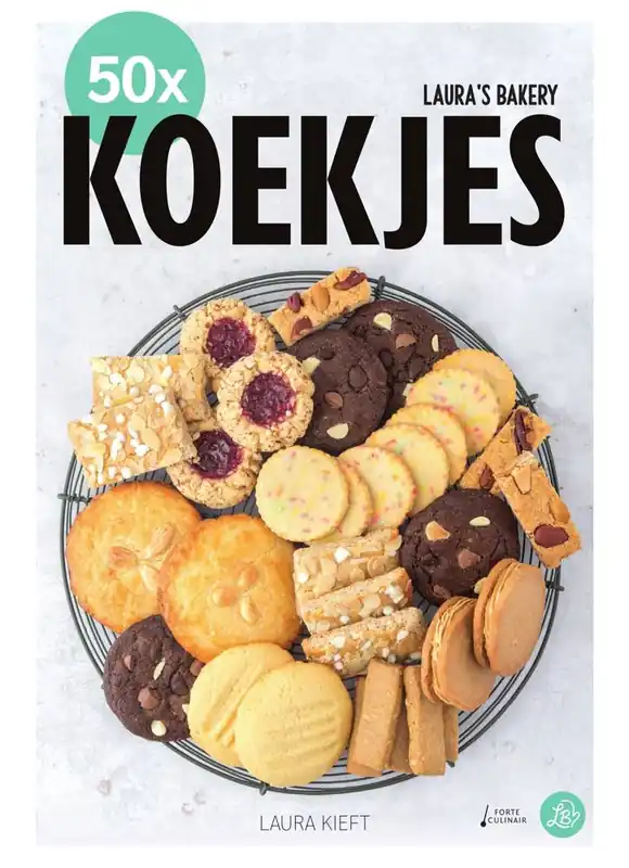 Nieuw 50x Koekjes - Laura's Bakery / Druk 6