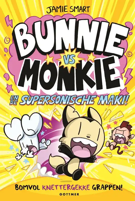 Koop Vandaag Bunnie vs Monkie en de supersonische maki! / Druk 1