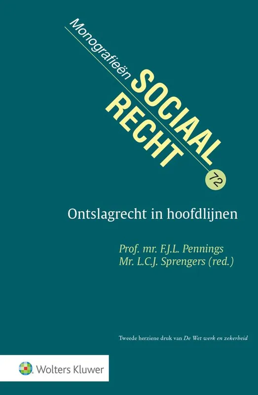 Ontslagrecht in hoofdlijnen / Druk 2 Op = Op