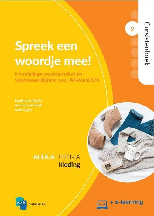 Spreek een woordje mee! Alfa A 2 Kleding / Druk 1 Bestseller