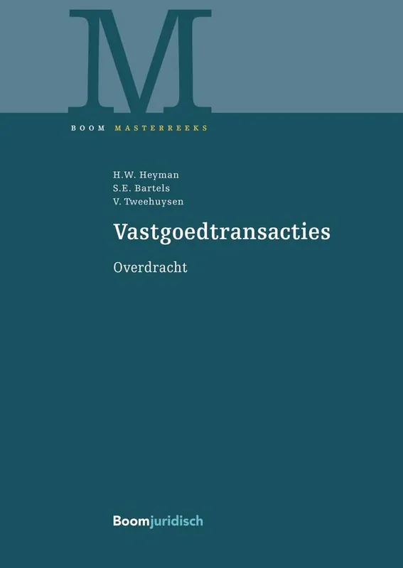 Vastgoedtransacties / Druk 1 Seizoensaanbieding