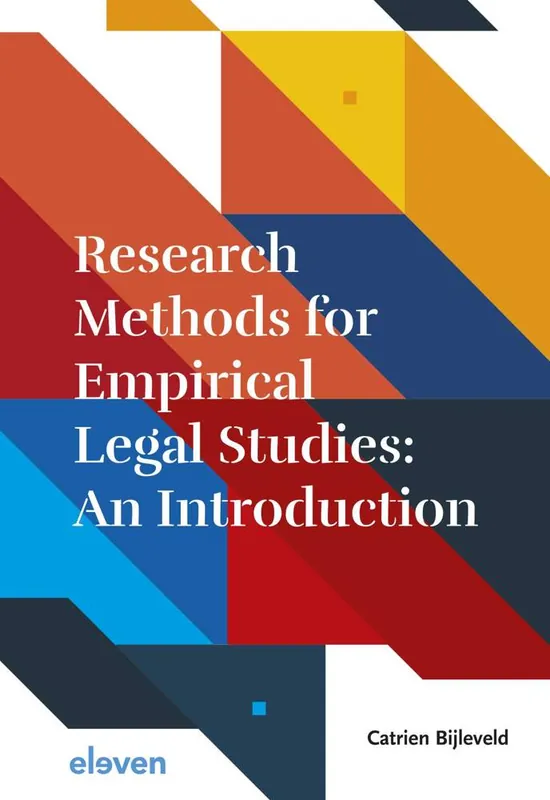 Research Methods for Empirical Legal Studies: An Introduction / 1st Edition Beperkte Voorraad