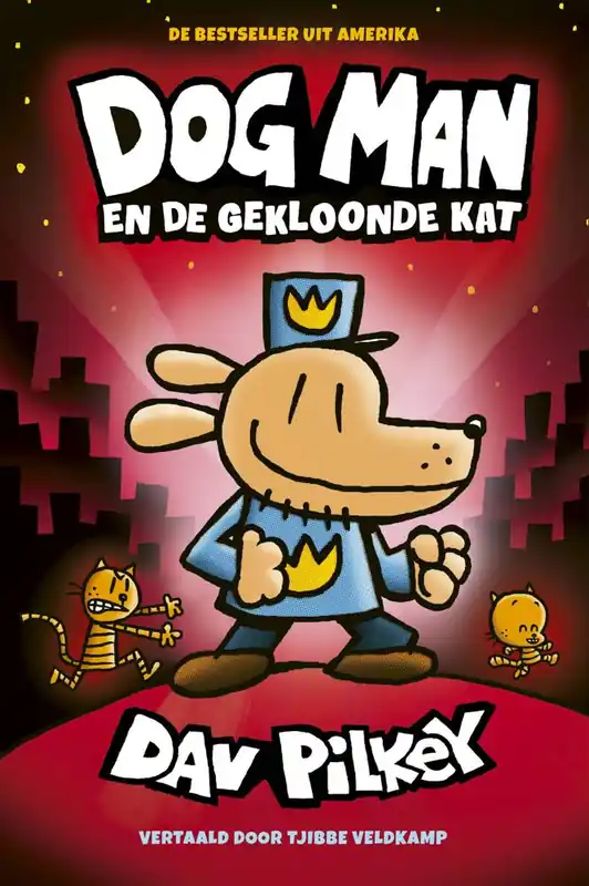 Dog Man en de gekloonde kat / Druk 9 Snelle Levering