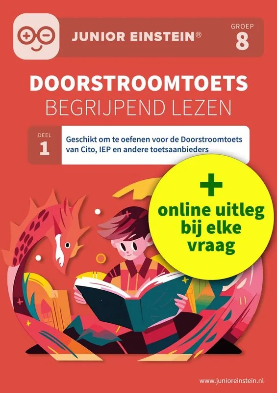 Doorstroomtoets Begrijpend lezen 1 groep 8 / Druk 1 Direct Beschikbaar