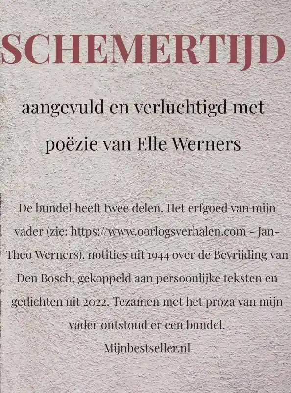 SCHEMERTIJD / Druk 1 Dagaanbieding