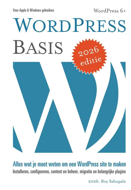 Seizoensaanbieding WordPress Basis / Druk 6
