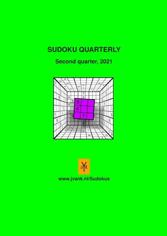 Sudoku Quarterly / 1st Edition Exclusieve Aanbieding