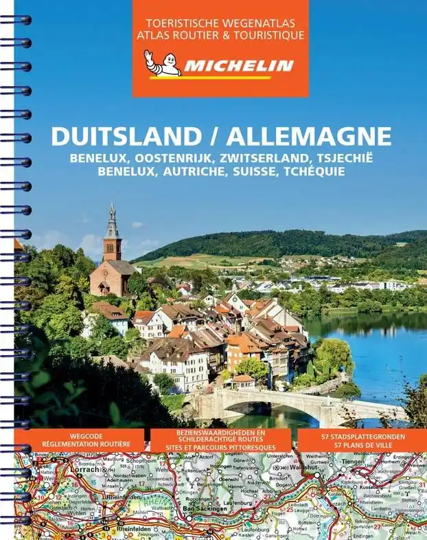 Michelin Wegenatlas Duitsland, Benelux, Oostenrijk, Zwitserland, Tsjechië / Druk 1 Superprijs