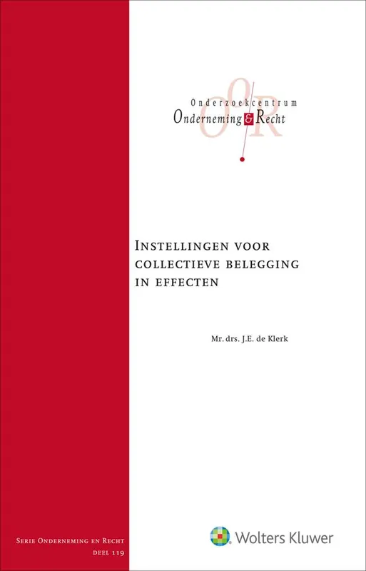 Instellingen voor collectieve belegging in effecten / Druk 1 Lage Prijs