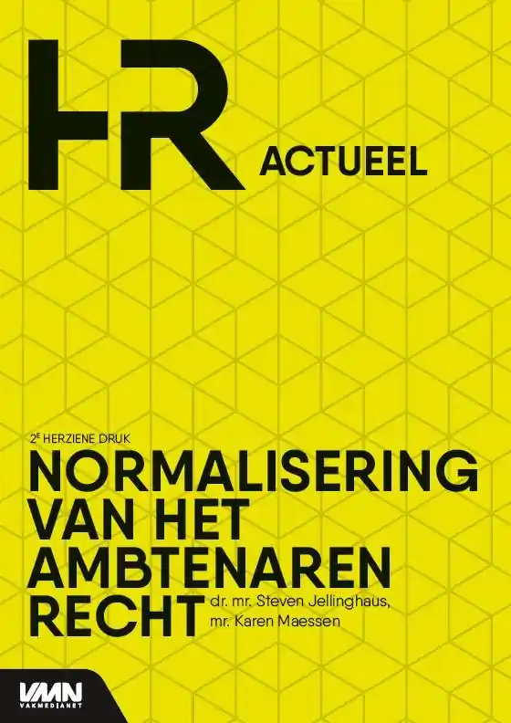 Merkproduct Normalisering van het Ambtenarenrecht