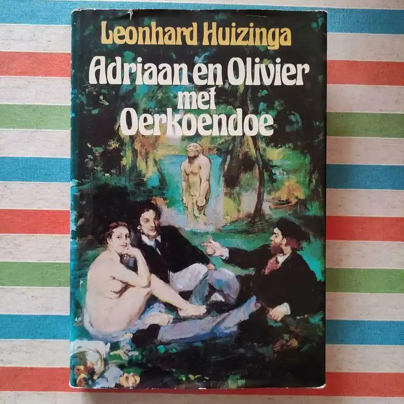 Adriaan en Olivier met Oerkoendoe - Leonhard Huizinga Korting