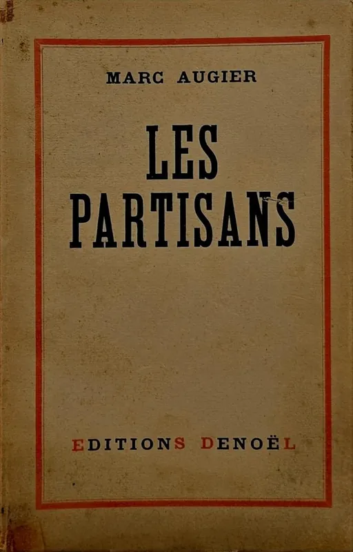 Les Partisans - AUGIER, Marc Speciale Aanbieding