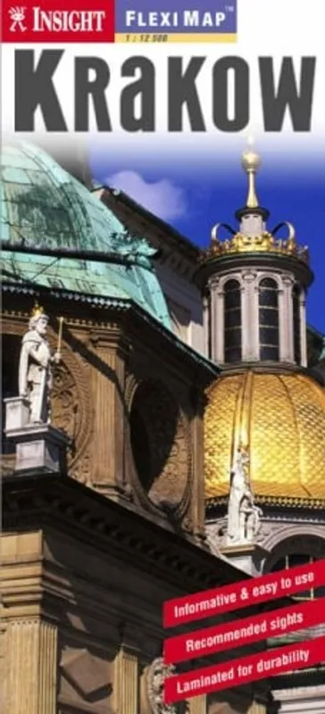 Betrouwbaar Krakow Insight Flexi Map - Insight Guides