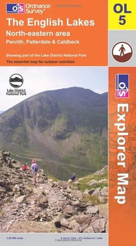 Beperkte Voorraad ENGLISH LAKES NORTH EAST AREA (OUTDOOR LEISURE) - Ordnance Survey
