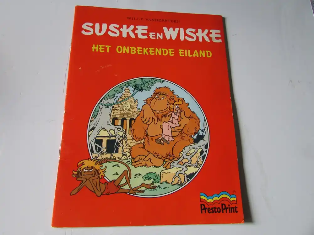 Het onbekende eiland - Willy Vandersteen Koop Online