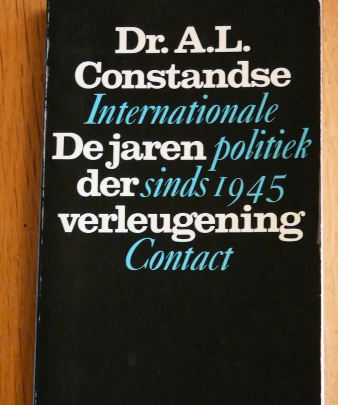 Jaren der verleugening - Dr. A.L. Constandse Betaalbaar