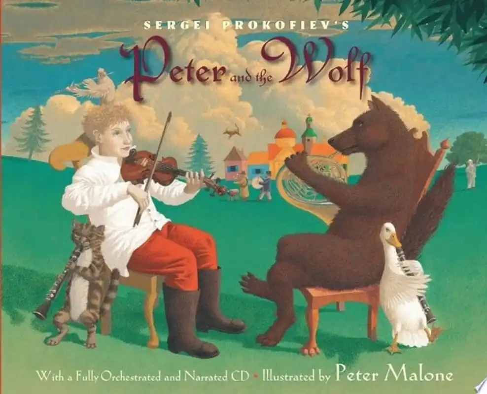 Direct Verzonden Sergei Prokofiev's Peter and the Wolf With a Fully-Orchestrated and Narrated CD - Sergei Prokofiev