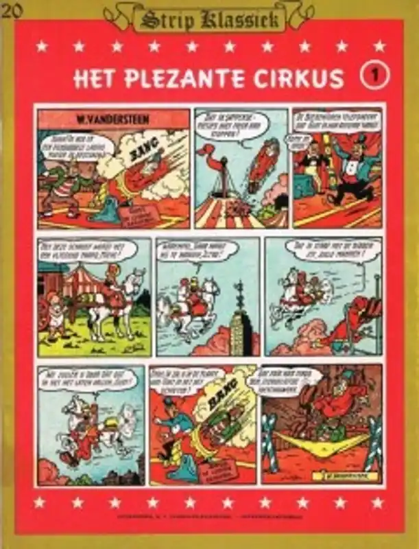 Het plezante cirkus deel 1 - Willy Vandersteen Gratis Retour