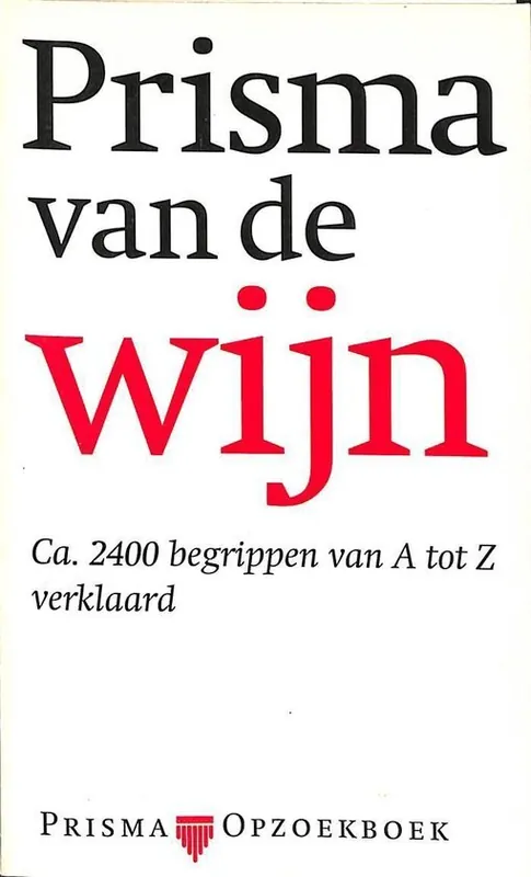 Express Levering Prisma van de wijn - K. Meesters