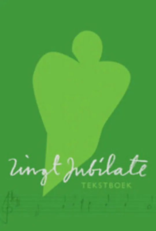Zingt Jubilate - tekstboek - groen - * Beperkte Voorraad
