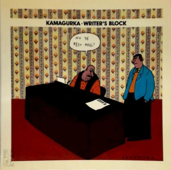 Writer's block - Kamagurka Gereduceerde Prijs