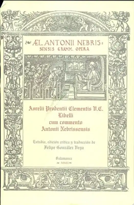 Aurelii prudentii Clementis V.C. libelli cum commento Antonii Nebrissensis - Elio Antonio de Nebrija Alleen Vandaag
