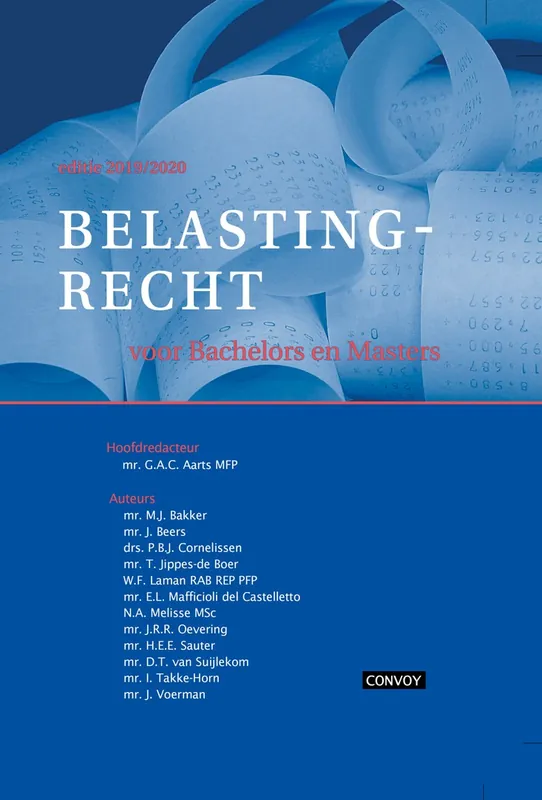 Shop Nu Belastingrecht Bachelors Masters 2019-2020 - G.A.C. Aarts
