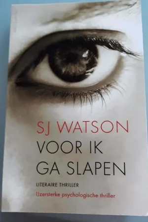 Aanbieding Voor ik ga slapen - SJ Watson