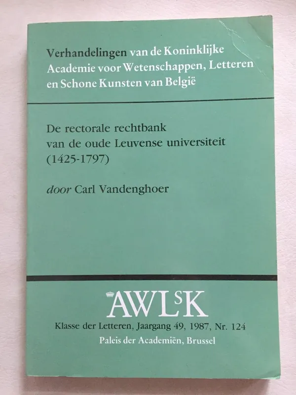 Rectorale rechtbank leuvense univer - Vandenghoer Rechtstreeks Van De Fabrikant