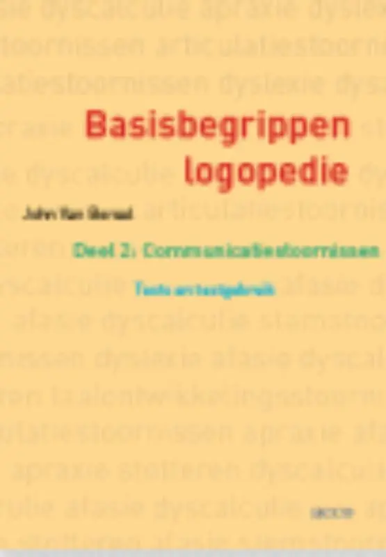 Basisbegrippen logopedie - John van Borsel Express Levering