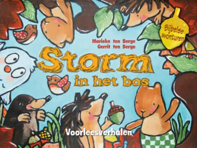 Storm in het bos - Gerrit ten Berge Premium