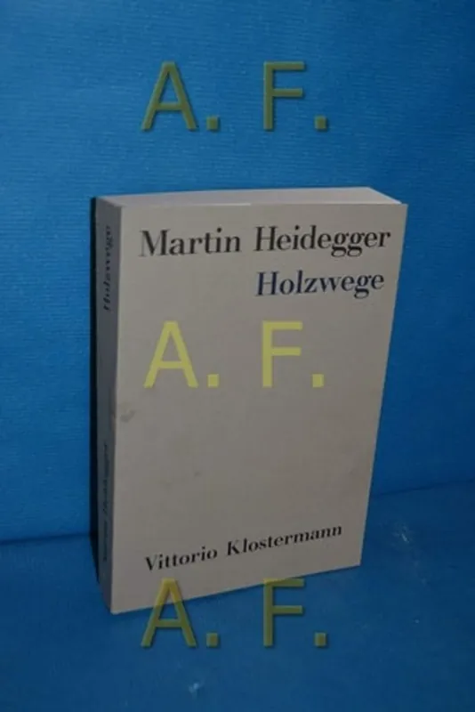 Weekendaanbieding Holzwege. - Martin Heidegger