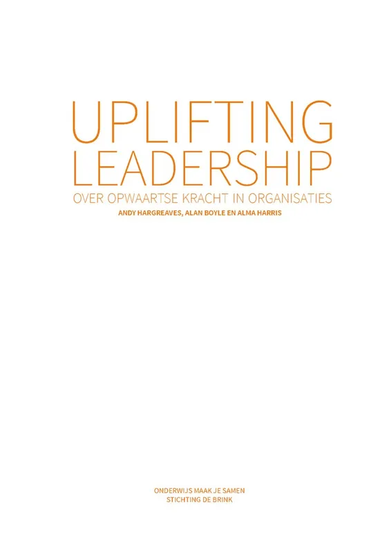 Actieprijs Uplifting leadership - Andy Hargreaves