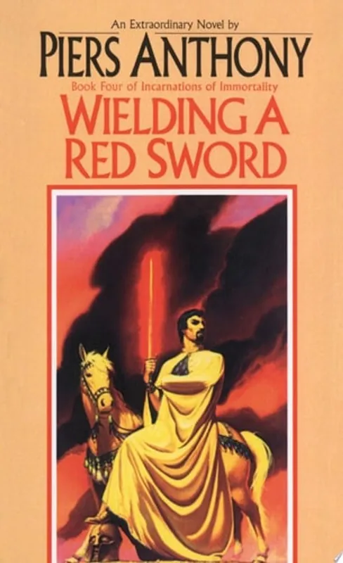 Hete Deal Wielding a Red Sword (Incarnations of Immortality) - Anthony Piers